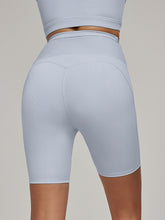 Women's tight shorts, high stretch yoga pants, fitness exercise, running